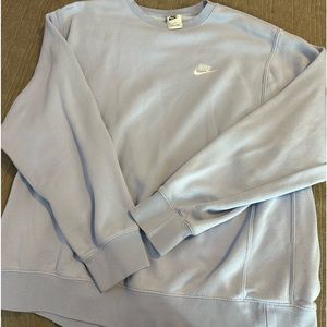 Nike Crewneck, Periwinkle/ Light Blue